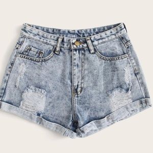 Jean shorts
